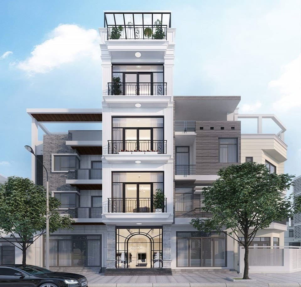 15+ Mẫu thiết kế nhà ống vừa ở vừa cho thuê đẹp, tiện nghi, giá rẻ