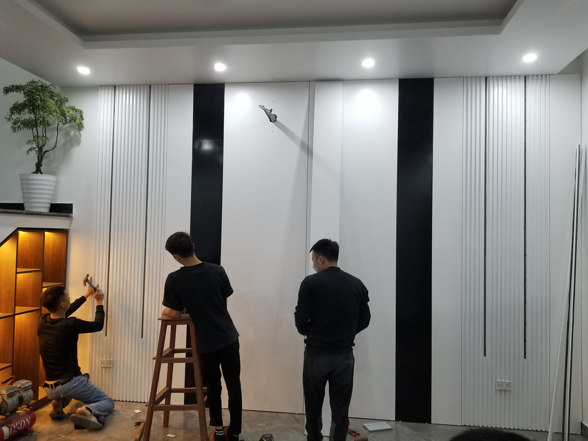 Thiết kế nhà 4 tầng - Anh Hùng - Chàng Sơn