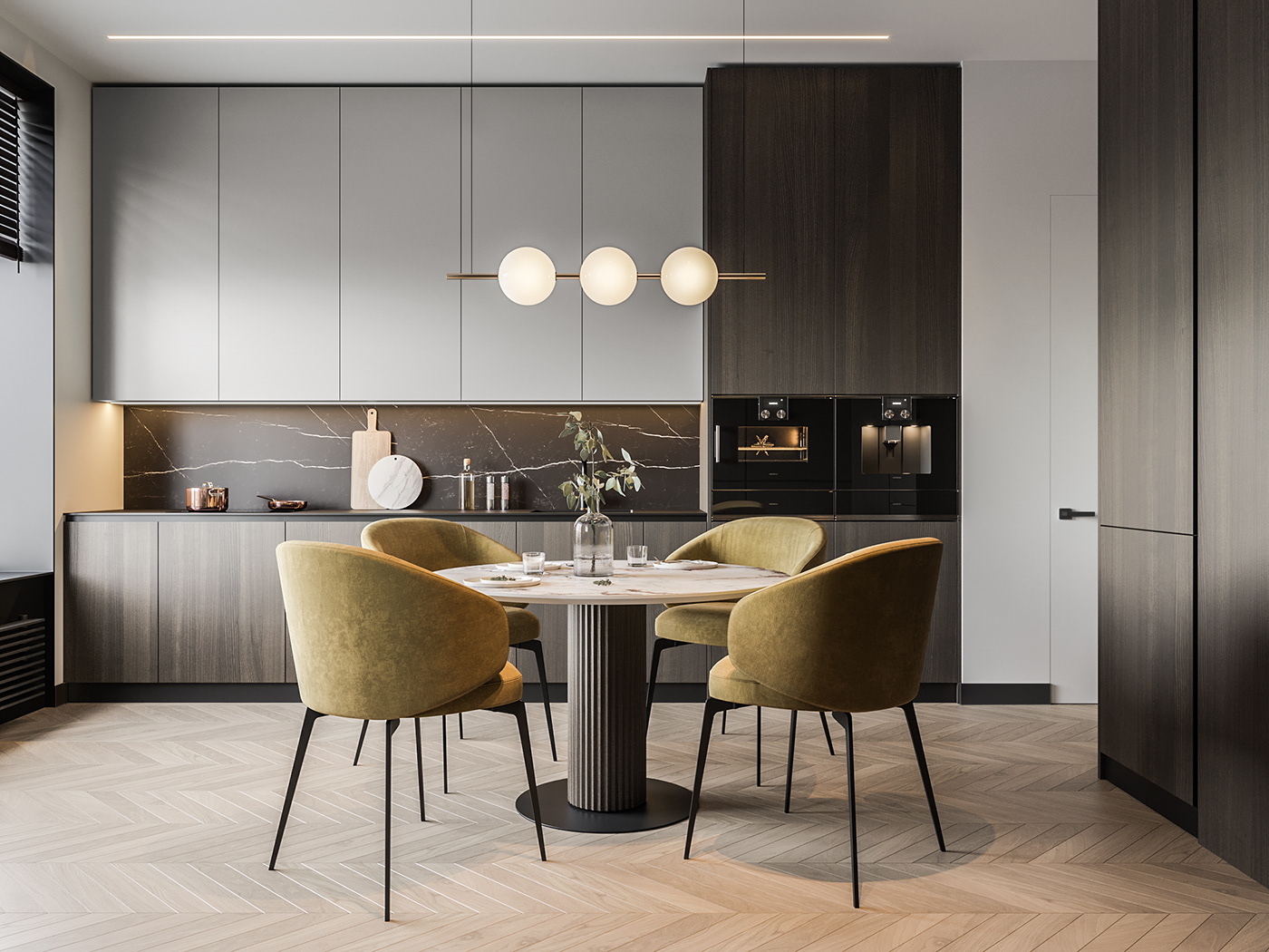 Thiết kế căn hộ 3 ngủ 113 m2