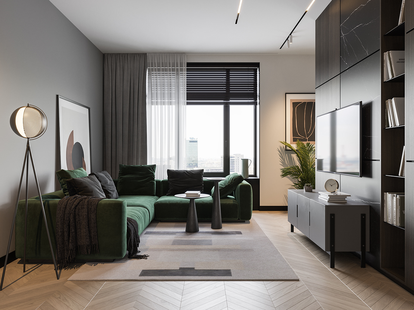 Thiết kế căn hộ 3 ngủ 113 m2